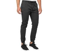 Indicode Hommes Fields Pants | Pantalon en Tissu avec 4 Poches Black M
