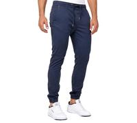 Indicode Hommes Fields Pants | Pantalon en Tissu avec 4 Poches Navy XXL