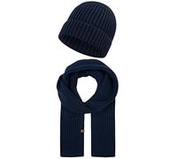 Indicode Hommes Geyser Set Hat & Scarf | Ensemble Hiver Bonnet et écharpe