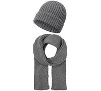 Indicode Hommes Geyser Set Hat & Scarf | Ensemble Hiver Bonnet et écharpe
