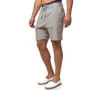 Indicode Hommes Giwgros Chino Shorts | Pantalon Court Chino à 4 Poches Lt Grey XXL