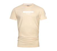 Indicode Hommes GOTSVegas Shirt | T-Shirt en Cotton Fog S
