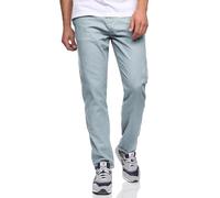 Indicode Hommes Haverfield Pants | Pantalon en Lin et Coton Blue Wave XL