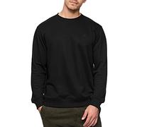 Indicode Hommes Holt Sweatshirt | Sweat avec Poignets côtelés Black L