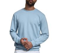 Indicode Hommes Holt Sweatshirt | Sweat avec Poignets côtelés Blue Wave S