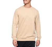 Indicode Hommes Holt Sweatshirt | Sweat avec Poignets côtelés Irish Cream M