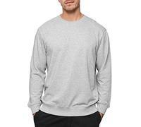 Indicode Hommes Holt Sweatshirt | Sweat avec Poignets côtelés Lt Grey Mix M