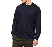 Indicode Hommes Holt Sweatshirt | Sweat avec Poignets côtelés Navy L