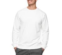 Indicode Hommes Holt Sweatshirt | Sweat avec Poignets côtelés Offwhite L
