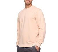 Indicode Hommes Holt Sweatshirt | Sweat avec Poignets côtelés Pale Peach M