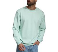 Indicode Hommes Holt Sweatshirt | Sweat avec Poignets côtelés Quiet Wave S