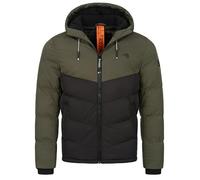 Indicode Hommes INAgiotis Winter Jacket | Veste d'hiver à capuche Army XL