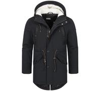 Indicode Hommes INBenicio Coat | Parka à capuche doublée Black L