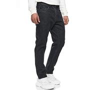 Indicode Hommes INCobra Jeans Pants | Jean en Coton avec 4 Poches Black 31/32