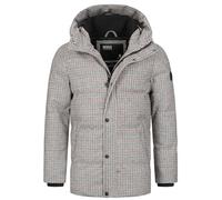 Indicode Hommes INCuppert Winter Jacket | Veste d'hiver avec col montant et capuche Black L