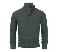 Indicode Hommes INIsalu Pullover | Pull composé à 80% de Coton Army XL