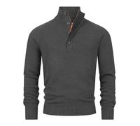 Indicode Hommes INIsalu Pullover | Pull composé à 80% de Coton Raven S
