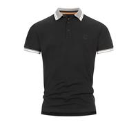 Indicode Hommes INJamie Polo Shirt | T-Shirt à col Classique 100% Coton Black XL
