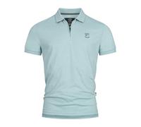 Indicode Hommes INJorah Polo Shirt | T-Shirt à col Classique en Coton mélangé Ether XL