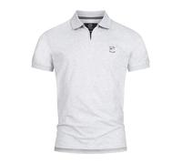 Indicode Hommes INJorah Polo Shirt | T-Shirt à col Classique en Coton mélangé Offwhite XL