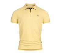 Indicode Hommes INJorah Polo Shirt | T-Shirt à col Classique en Coton mélangé Pale Banana XL