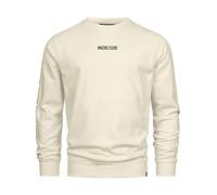 Indicode Hommes INKorbin Sweatshirt | Sweat col Rond White Asparagus L