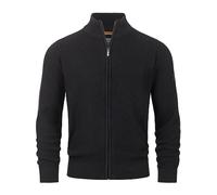 Indicode Hommes INLayton Cardigan | Gilet à col Montant Black XL