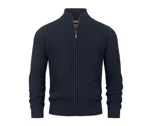 Indicode Hommes INLayton Cardigan | Gilet à col Montant Navy XXL