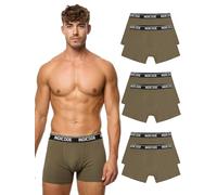 Indicode Hommes INMilano Boxer Shorts | Lot de 6 Boxers Army 3XL