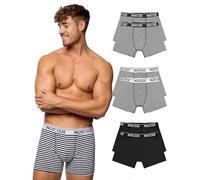 Indicode Hommes INMilano Boxer Shorts | Lot de 6 Boxers Black Mix L