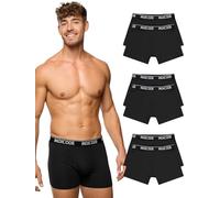 Indicode Hommes INMilano Boxer Shorts | Lot de 6 Boxers Black XXL