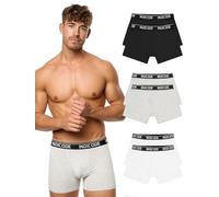 Indicode Hommes INMilano Boxer Shorts | Lot de 6 Boxers Ecru Mix S