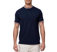 Indicode Hommes INOdell Shirt | T-Shirt à col Rond en Coton Navy XL