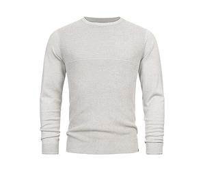 Indicode Hommes INReign Knit Sweater | Pull en Maille Fine à Encolure Ronde