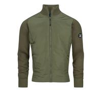 Indicode Hommes INTwix Jacket | Veste de transition avec col montant et fermeture éclair Army S
