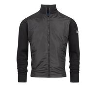 Indicode Hommes INTwix Jacket | Veste de transition avec col montant et fermeture éclair Black L
