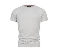 Indicode Hommes INWalmore Shirt | T-Shirt à col Rond Lt Grey M