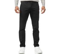 Indicode Hommes INWasling Pants | Pantalon en Coton Stretch avec 5 Poches Black 32/32