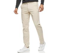 Indicode Hommes INWasling Pants | Pantalon en Coton Stretch avec 5 Poches Fog 32/32