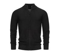 Indicode Hommes INWestmoon Cardigan | Gilet à col Montant Black XL