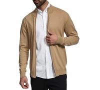 Indicode Hommes Lau Cardigan | Gilet composé à 80% de Coton Cornstalk S