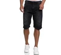 Indicode Short en jean homme Leon-bermuda denim court pantalon court