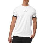 Indicode Hommes Lutzy Shirt | T-Shirt à col Rond Offwhite M