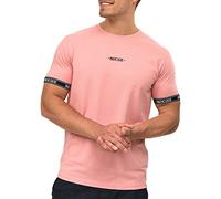 Indicode Hommes Lutzy Shirt | T-Shirt à col Rond Rosette XXL