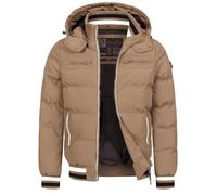 Indicode Hommes Marlon Quilted Jacket | Veste matelassée aspect doudoune Cub M