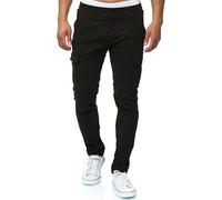 Indicode Hommes Mathews Cargo Pants | Pantalon Cargo en Coton avec 8 Poches