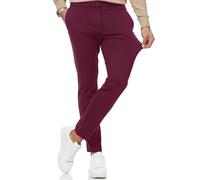 Indicode Hommes Rodekro Pants | Pantalons de Performance Hommes Bordeaux 30/30