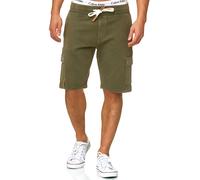 Indicode hommes sweat-shirt blanc rock-bermuda pantalon court pantalon de spo...