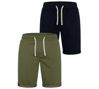 Indicode hommes sweatshorts Eddy-Pack de 2 sweat shorts ensemble pantalon...