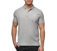 Indicode Hommes Wadim Polo Shirt | T-Shirt à col Classique en Coton Lt Grey XXL